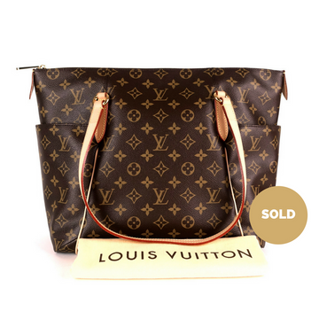 Louis Vuitto Totally MM Monogram Canvas Shoulder Bag