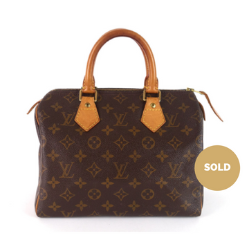 Louis Vuitto Speedy 25 Monogram Canvas Handbag