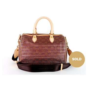 Louis Vuitto Eden Speedy Bandouliere 30 Canvas Handbag - 2010 Limited Edition