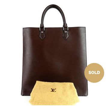 Louis Vuitto Sac Plat Epi Leather Tote Bag
