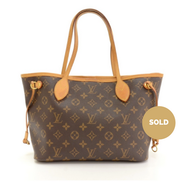 Louis Vuitto Neverfull PM Shoulder Bag