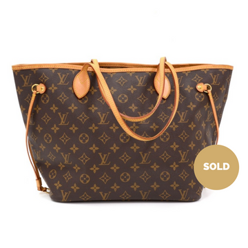 Louis Vuitto Monogram Canvas Neverfull MM Tote