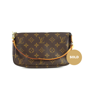 Louis Vuitto Pochette Accessoires Monogram Canvas Evening Bag