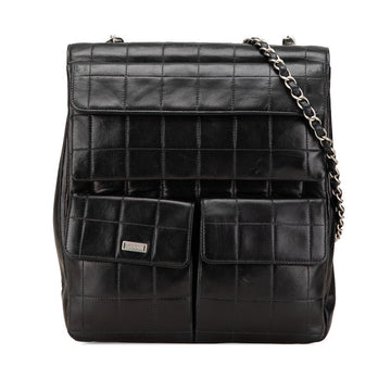 Chanel Lambskin 2.55 Choco Bar Shoulder Bag