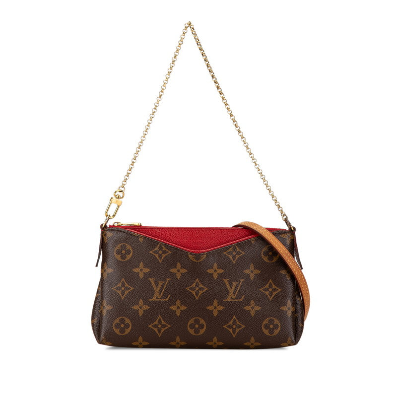 Louis Vuitton Monogram Pallas Clutch 2WAY Bag