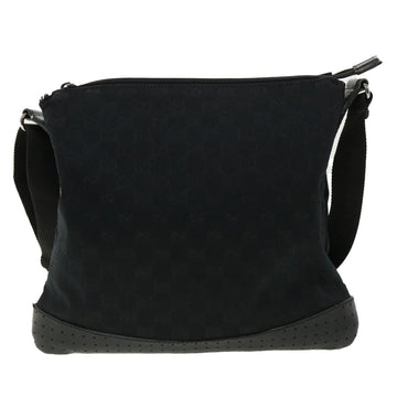 GUCCI VS Canvas Shoulder Bag Black 145857001013  tb425