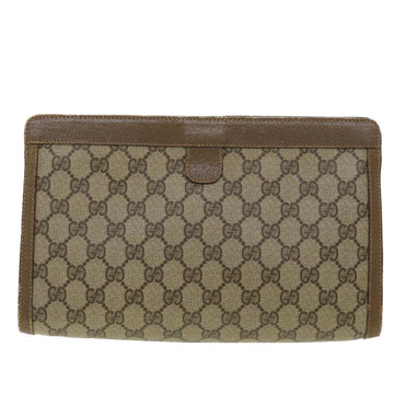 GUCCI VS Canvas Web Sherry Line Clutch Bag Beige Red Green 89 01 033  th3487