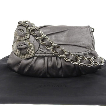 Versace Leather Shoulder Bag