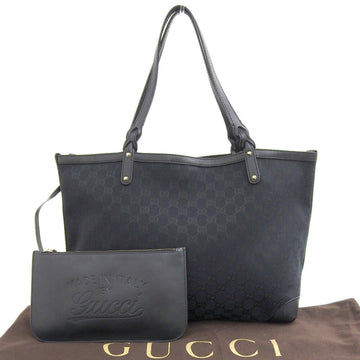 Gucci CS Canvas Tote Bag Black