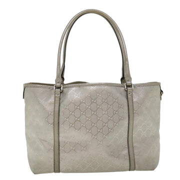 GUCCI VS Canvas Shoulder Bag Silver 197953  tp598