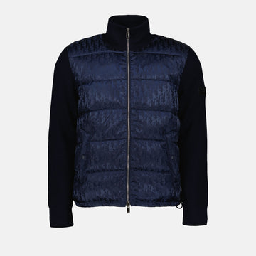 Veste bi-matière Oblique