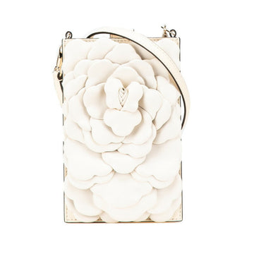 Valentino Leather Atelier Bag 03 Rose Edition Shoulder Bag