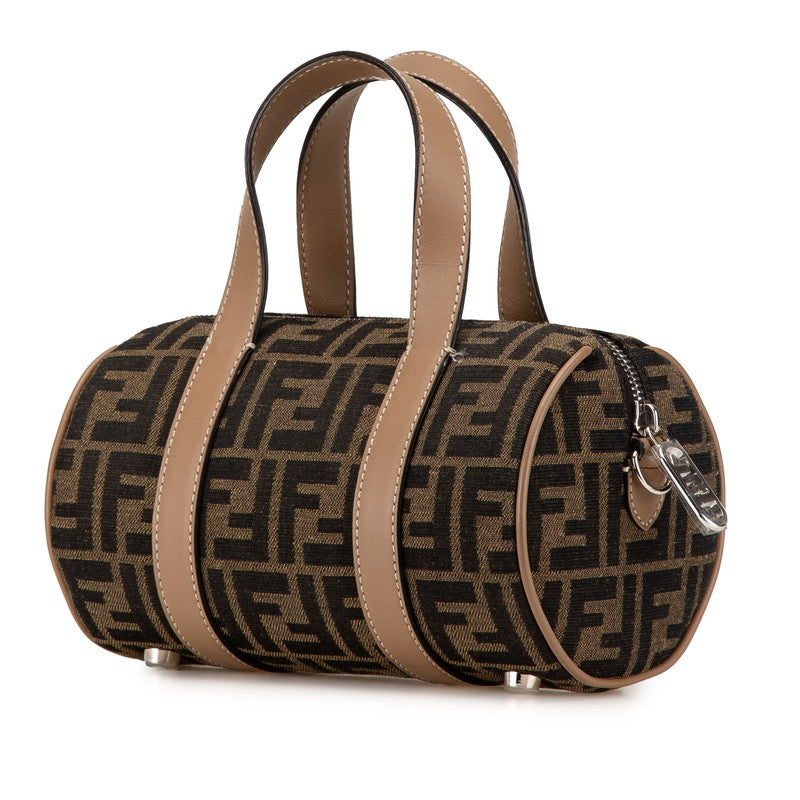 Fendi Zucca Canvas Leather 2way Bag 7VA570