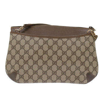GUCCI VS Canvas Web Sherry Line Shoulder Bag Beige Red 904.02.026  yk7967